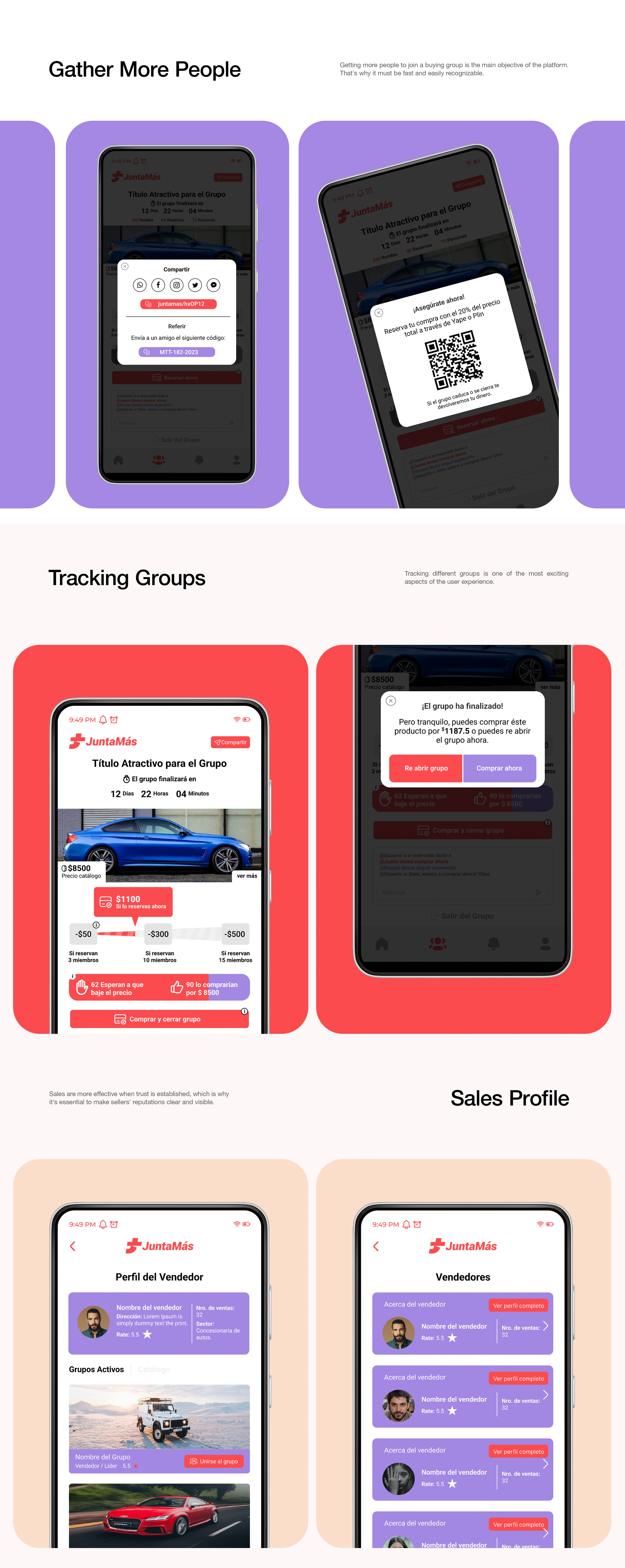 Componentes de Diseño Fintech